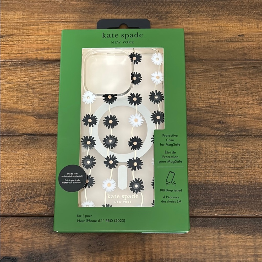 Kate Spade Floral iPhone 14 Pro Case